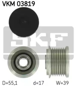 Механизм свободного хода SKF VKM 03819